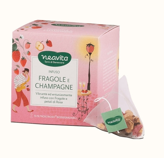 Tisana "Fragole e champagne"