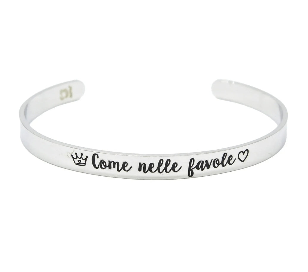 Bracciale rigido "Come nelle favole"