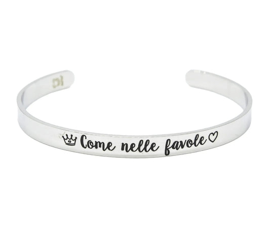 Bracciale rigido "Come nelle favole"