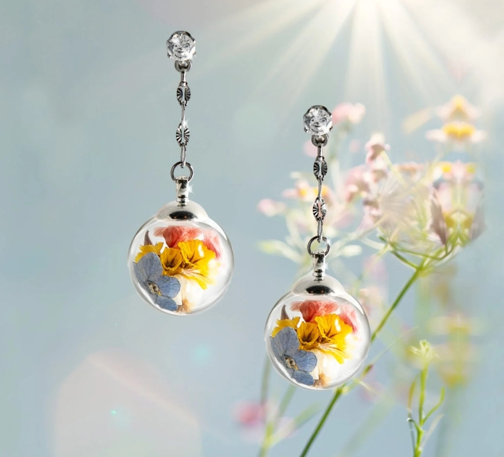 Orecchini "Fiori di campo"