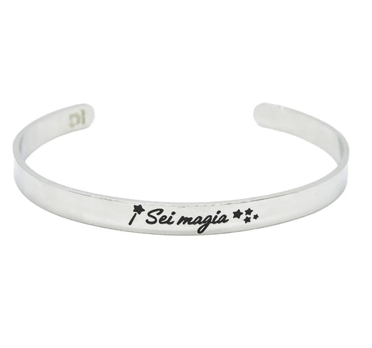 Bracciale rigido "Sei magia"